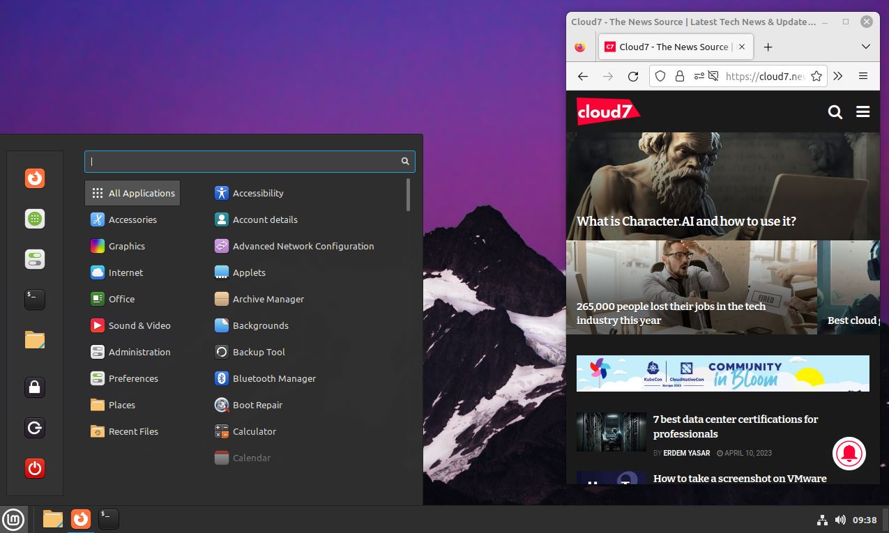 Cinnamon-desktop-environment