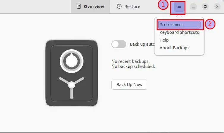 Click-on-preferences