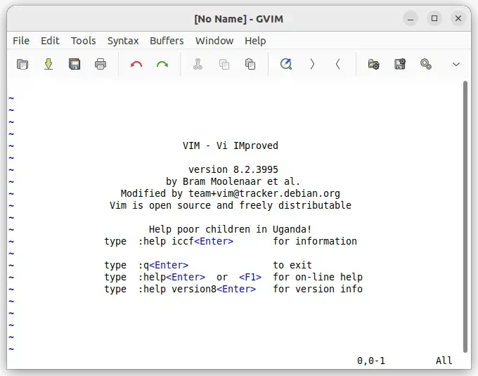 Graphical-version-of-vim-gVim