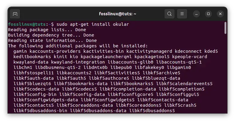 Install-Okular