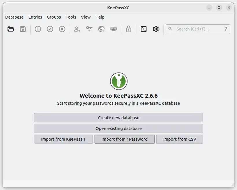 Launch-Keepassxc