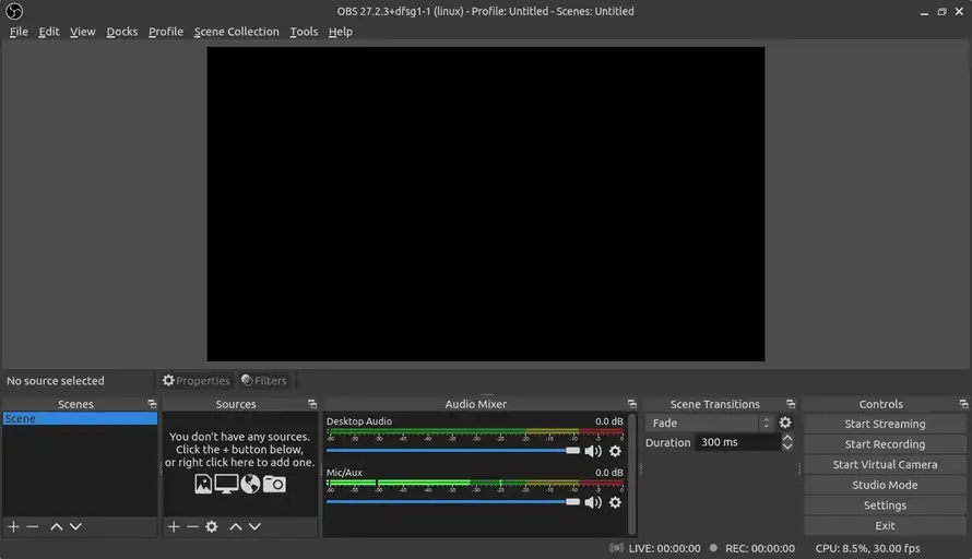 Launch-OBS-studio
