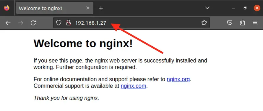 Nginx-default-page