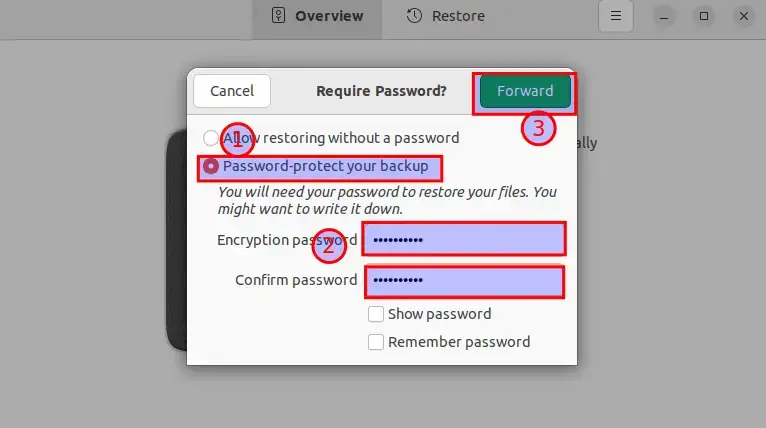 Password-protect