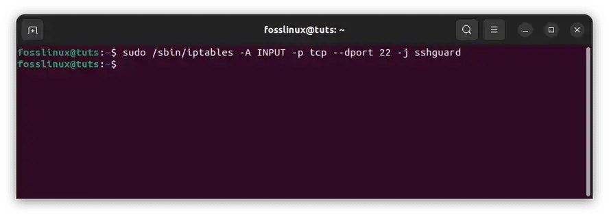 SSH-guard-chain